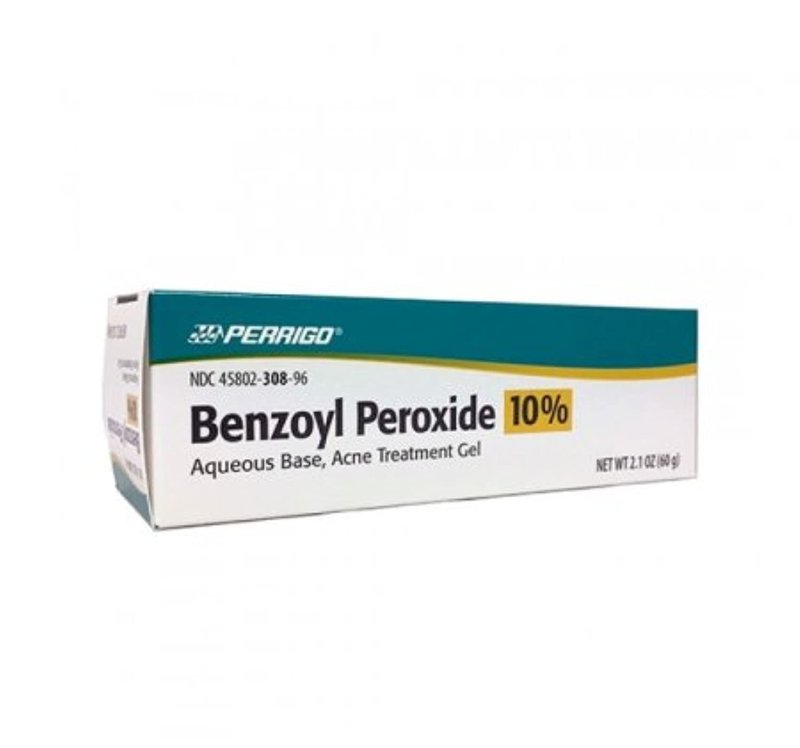 Benzoyl Peroxide Acne Treatment Gel - 10% Strength | 2.1 oz