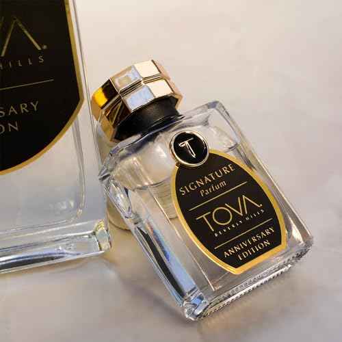 Tova Signature Anniversary Fragrance Set ? Fresh Woody Scent ? Long-Lasting Eau de Parfum for Women ? Bergamot Jasmine Musk ? USA-Made & Cruelty-Free ? 3.4 fl oz + 0.5 fl oz