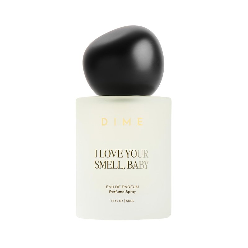 DIME Beauty Perfume I Love Your Smell, Baby, 1.7 oz / 50 ml - Sweet Floral Scent, Hypoallergenic, Clean Perfume, Eau de Toilette For Women