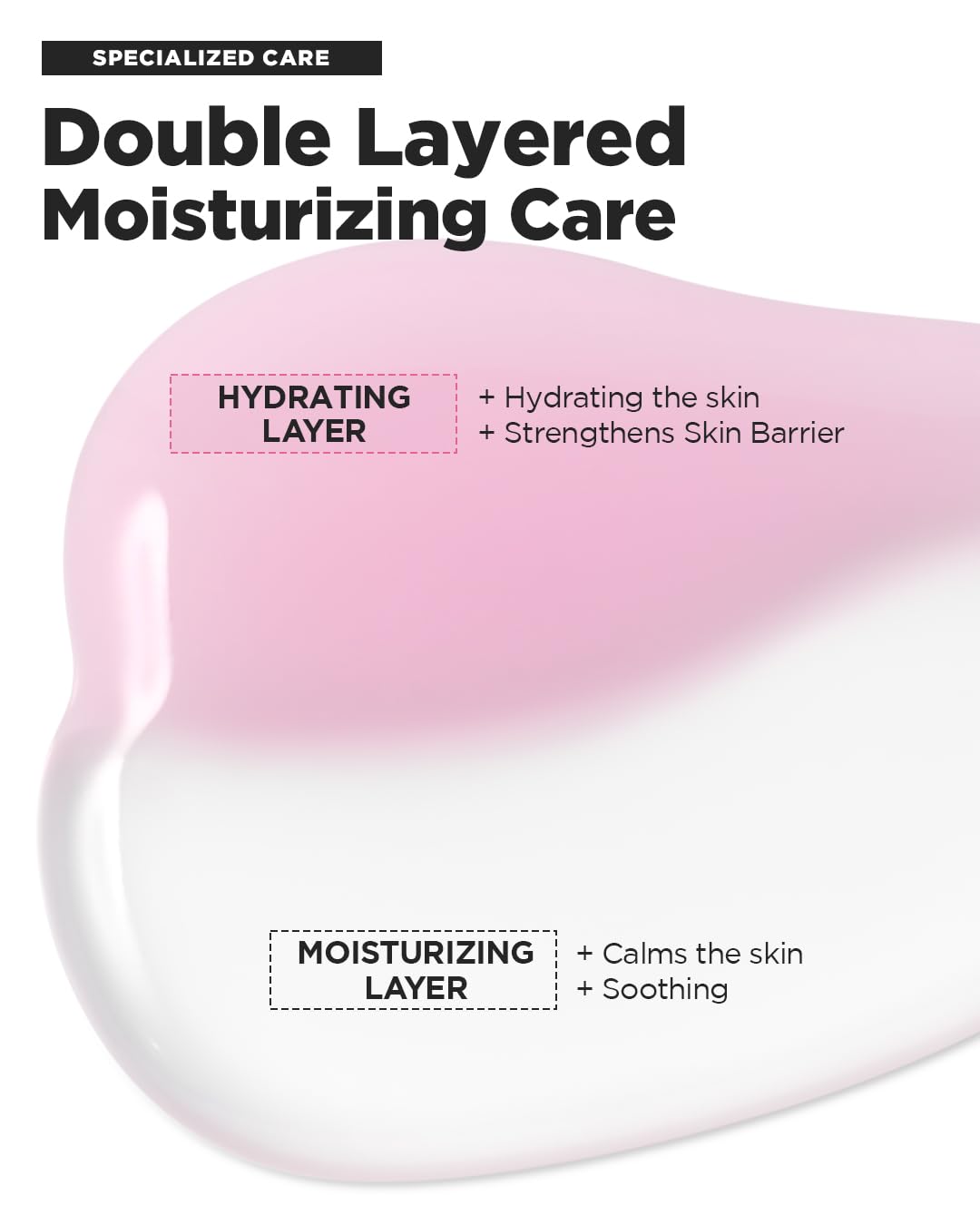 SKINRxLAB MadeCera Cream Double Essence Korean Toner 2 Pack - Hydrating and Soothing Toner with Milk Protein, Ceramide, Beta-Glucan - Moisturizing Strawberry Milky for Irritated Skin