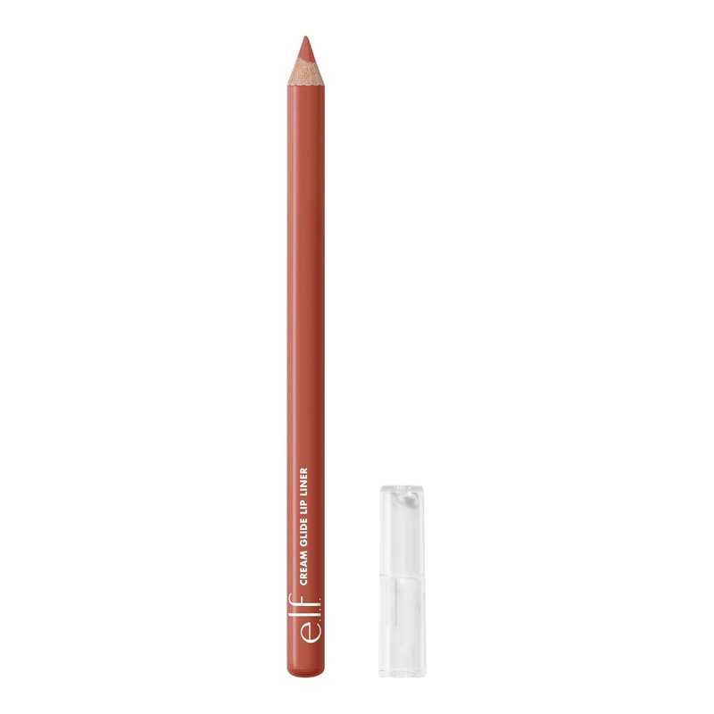 e.l.f. Cream Glide Lip Liner - Smooth Application & Long-Lasting Color | Perfect for All Skin Tones