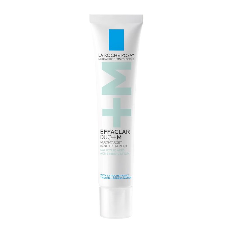 La Roche-Posay Effaclar Salicylic Acid Acne Treatment - Mattifying Gel Cream for Blackheads & Pores | Non-Greasy, Sensitive Skin Safe