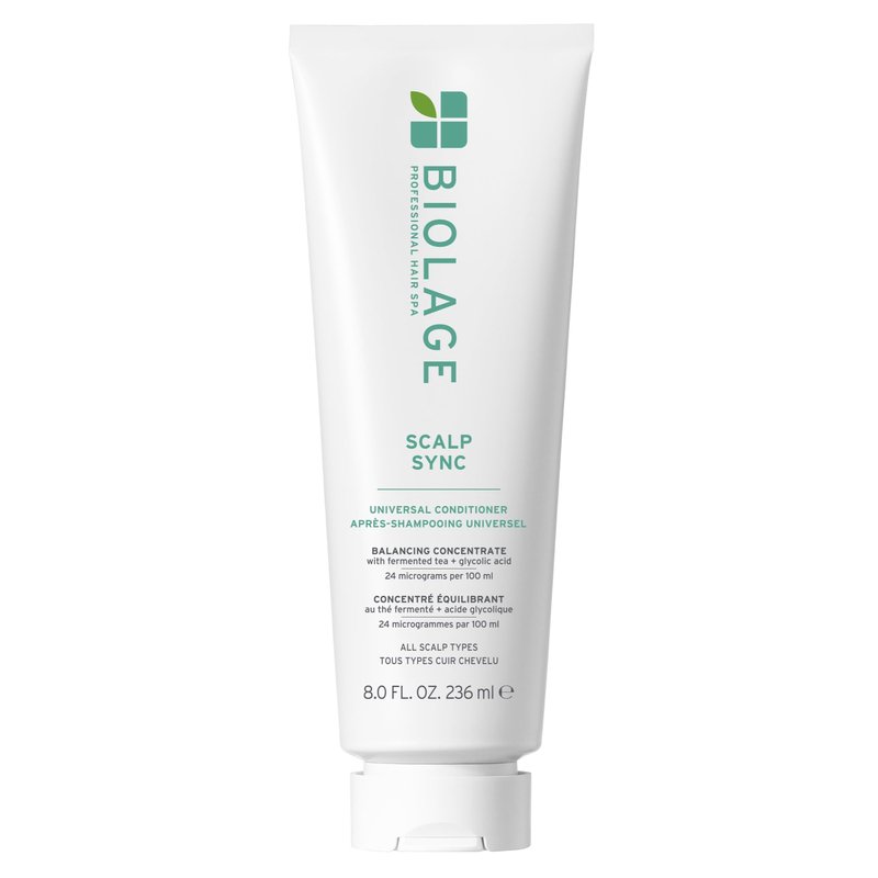 Biolage Scalp Sync Universal Conditioner - Nourishing & Hydrating for All Scalp Types, Lightweight Moisturizing & Conditioning, Fermented Tea Blend & Glycolic Acid, Vegan & Paraben-Free, 7.9 Fl Oz