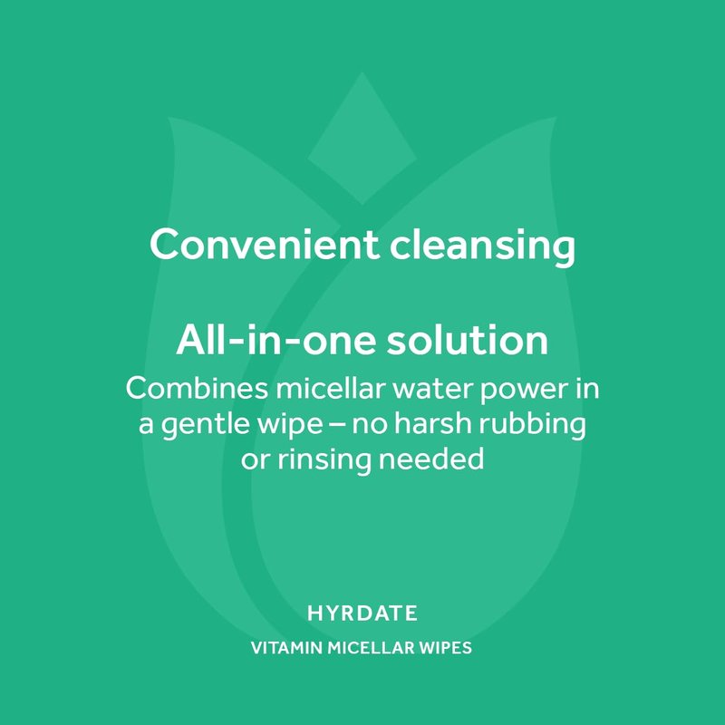 Pond's Vitamin Micellar Wipes - Hydrating Aloe Vera for Dry Skin | 25 Wipes (Pack of 2)