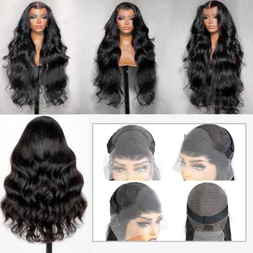 200 Density 22 Inch Body Wave Lace Front Wig Human Hair 13x6 HD Lace Front Wigs Human Hair for Women Glueless Wigs Human Hair Pre Plucked Natural Hairline