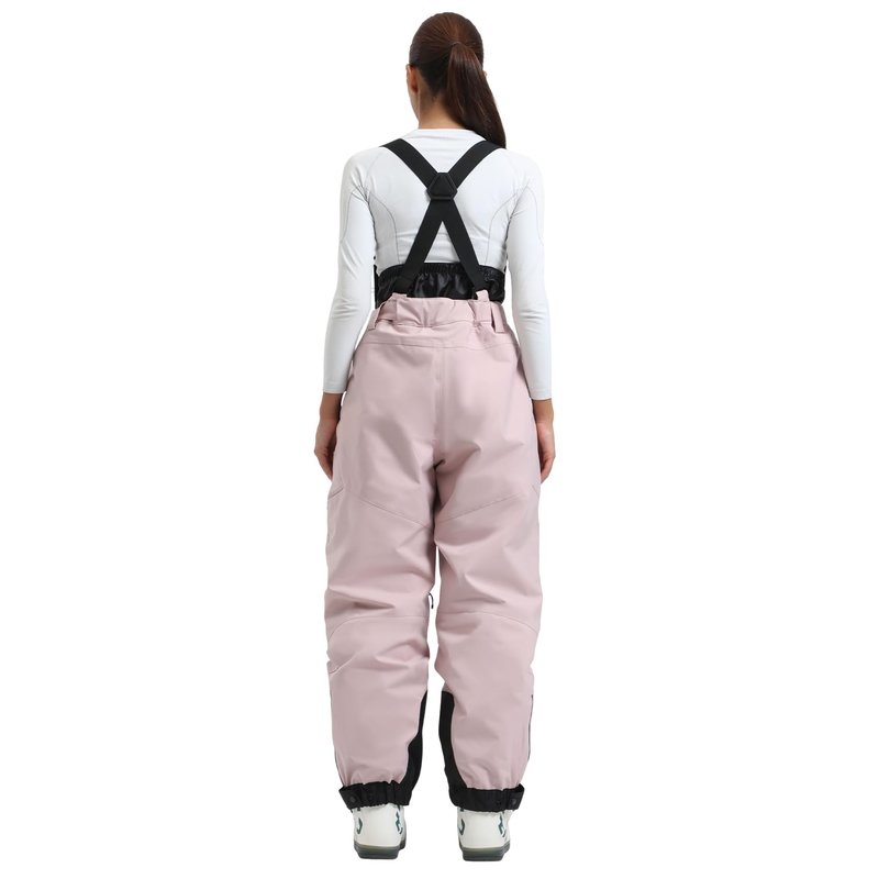 GSOU SNOW Womens Baggy Snowboard Pants Ski Bibs Snow Loose Overalls Waterproof Windproof Insulated Warm