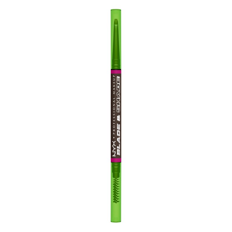 NYX PROFESSIONAL MAKEUP Blade & Shade Brow Pencil, Nano Mechanical Eyebrow Pencil, Up to 16HR Make Up Wear - Espresso