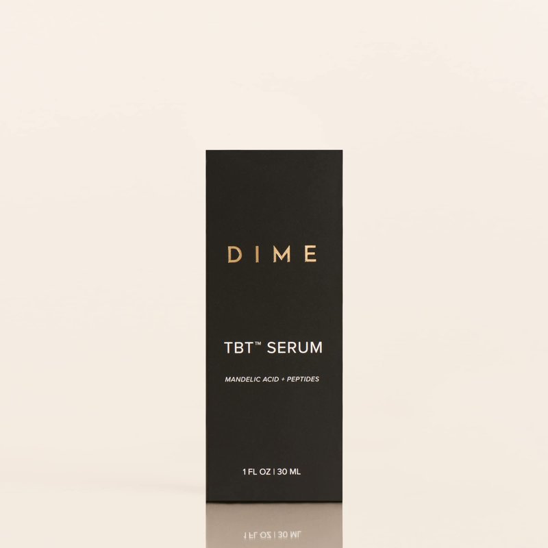 DIME Beauty TBT Serum - Anti-Aging Face Serum with Bakuchiol, Niacinamide and Mandelic Acid, Retinol Alternative for Fine Lines and Wrinkles, Vegan, Cruelty-Free, 1 oz / 30 ml