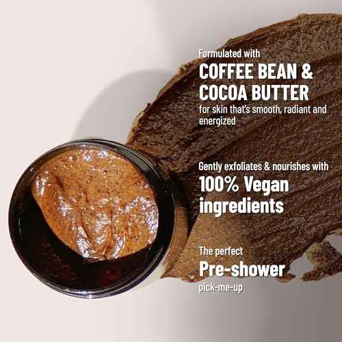 Cocoon Dak Lak Face Polish, Body Polish & Body Butter Combo. 100% Vegan Exfoliating Scrub for Smooth & Glowing Skins | Reduce Stretch Marks, Acne & Cellulite | Gift for Coffee Lovers (6.76 fl oz each)