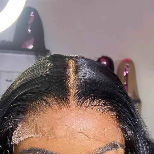 5x5 Skinlike HD Transparent Lace Closure Body Wave Closure 0.1mm Invisible Lace 100% Virgin Human Hair Lace Closure Pre Plucked Natural Hairline (22 Inch)