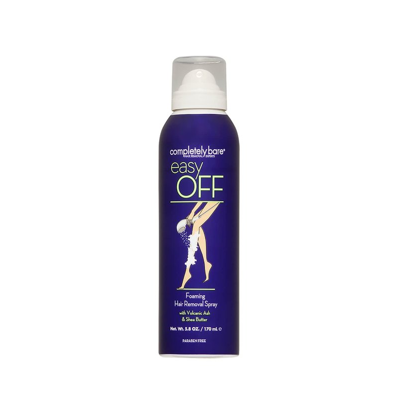 Completely Bare Foaming Hair Removal Spray - Shea Butter & Aloe Vera | 5.8 OZ