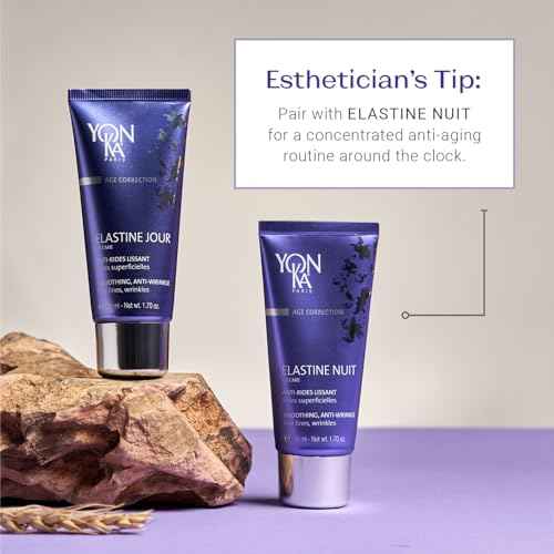 Yonka Elastine Jour Anti-Wrinkle Day Cream | Anti Aging Facial Moisturizer and Eye Cream | Soften Fine Lines and Wrinkles with Vitamin C and Elastin Peptides | Paraben-Free | 1.70 oz