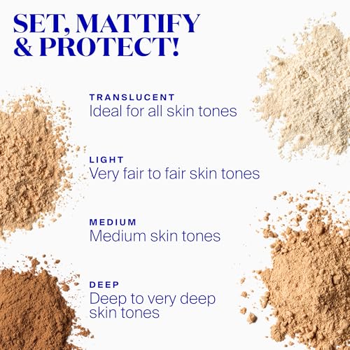 Supergoop! (Re) setting Mineral Powder, Translucent - 0.15 oz - Makeup Setting Powder + Broad Spectrum SPF 35 PA+++ Sunscreen - With Ceramides, Olive Glycerides & Coated Silica Spheres
