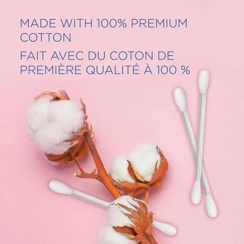 Q-tips Cotton Swabs, 4-pack of 500