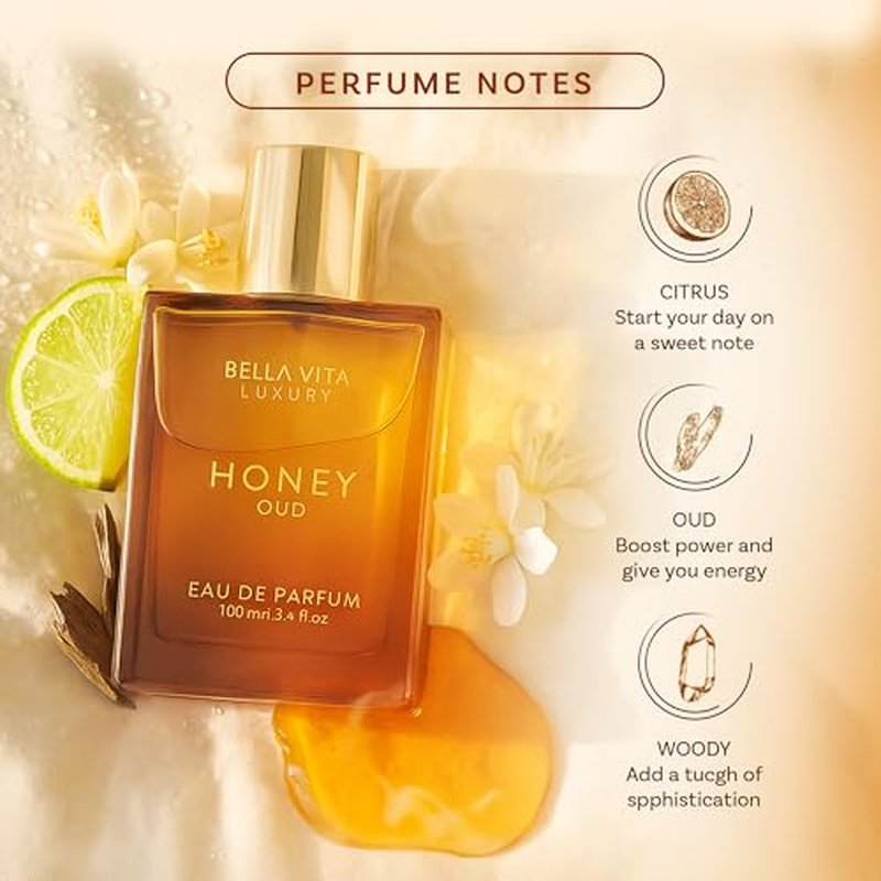 BellaVita Luxury Candy Kiss Perfume Set - 100ml + 3x20ml | Unisex Fragrance with Sweet & Spicy Notes, Long-Lasting Gift for Men & Women
