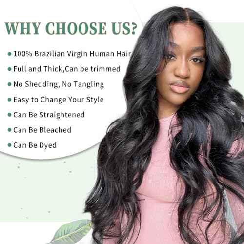 14A Human Hair Bundles Body Wave One Bundle 100% Unprocessed Brazilian Virgin Hair Bundles Double Weft Weave Body Wave Human Hair Natural Black Color (one bundle, 32)