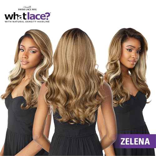 Sensationnel What Lace 13X6 Wigs - Zelena Lacefrontal Hand Tied Glueless Synthetic With Natural Density Preplucked Hairline (T1B/27)