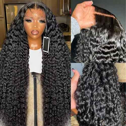 20 Inch Deep Wave Lace Front Wigs Human Hair Wig for Woman 13x4 Hd Deep Curly Lace Frontal Wig Pre Plucked With Baby Hair
