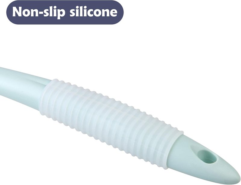 BEDELITE Back Scrubber - Soft Bath Brush with Long Handle (16.4 Inches) | Anti-Slip Exfoliator for Men & Women