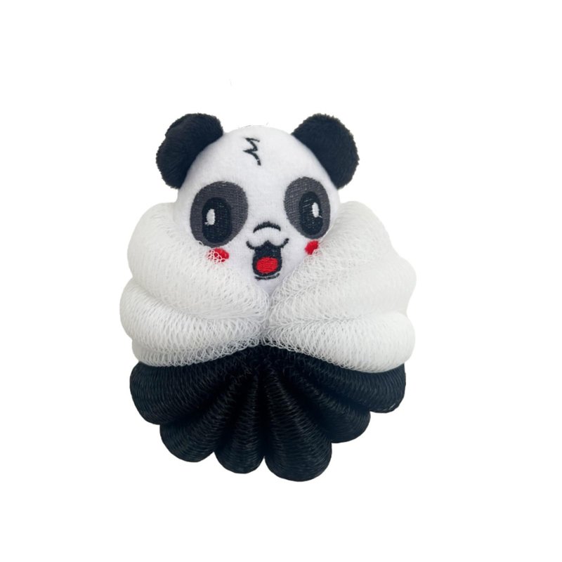 Cute Animal Bath Loofahs Sponge Pouf Mesh Body Scrubber Shower Exfoliating for Women Kids Girls Boys