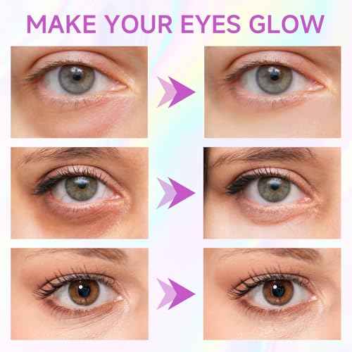 Under Eye Patches, Instant Firm Eye Patches Temporary, Collagen Peptide Firming Eye Mask for Under Eye Bags and Wrinkles Filler Improve Wrinkles Dark Circles Fine Lines for Women Men, 10 pair