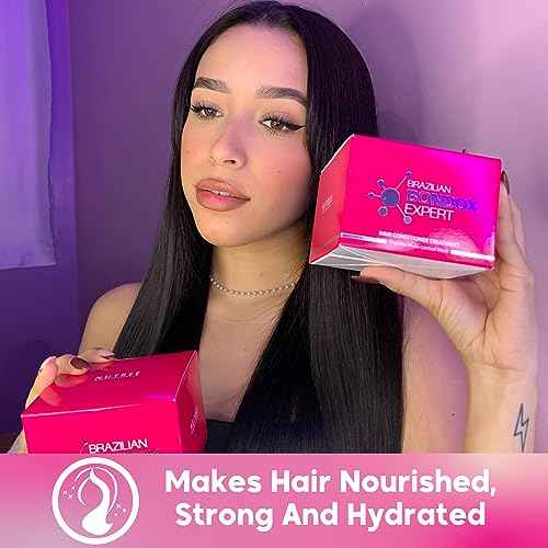 Hair Treatment Masks ? Brazilian Bondox Thermal Repair Mask for Frizzy,Damaged Hair ?With Collagen from Seaweed & Almond Oil ? Intensive Moisture & Straightening Treatment(BRAZILIAN BONDOX 33.8 fl.oz)