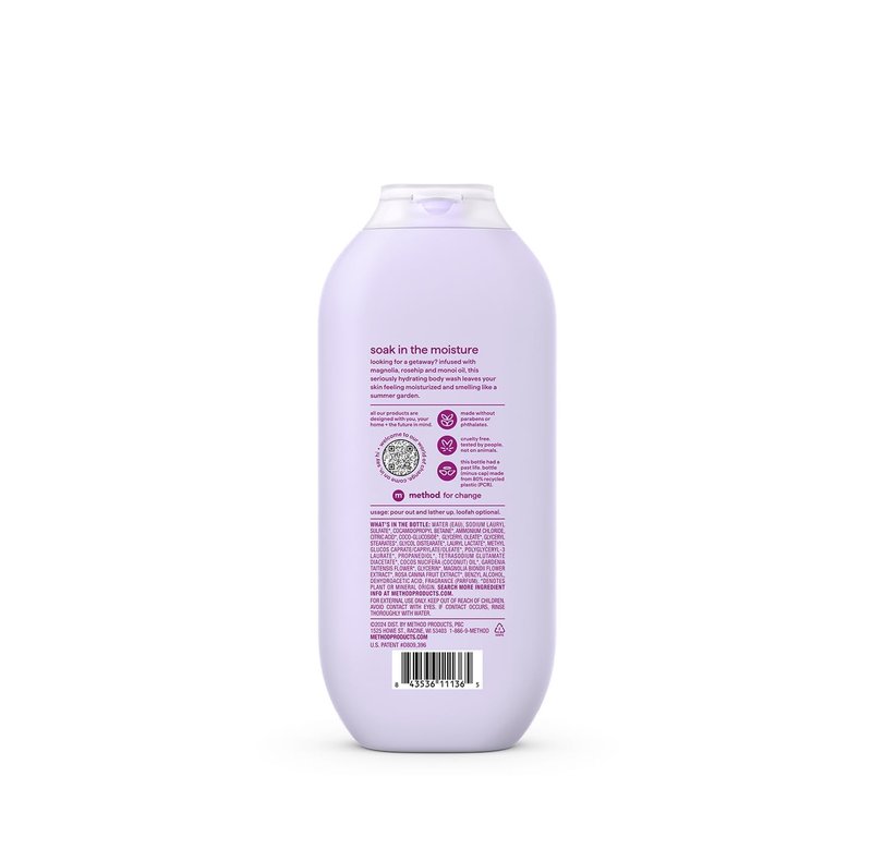 Method Body Wash - Serene Escape with Magnolia, Rose Hip & Monoi Oil | 18oz