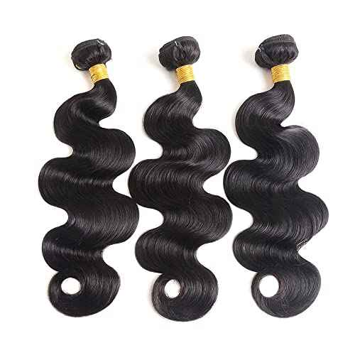 12A Brazilian Body Wave Human Hair Bundles 18 18 18Inch 100% Unprocessed Brazilian Virgin Human Hair Weave 3Bundles Body Wave Hair Extensions