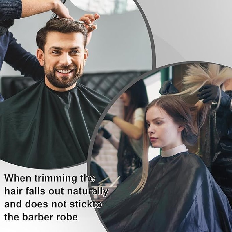 Skiennix Adjustable Neckline Barber Cape - Professional Unisex Hair Cutting Tool | Salon Essential