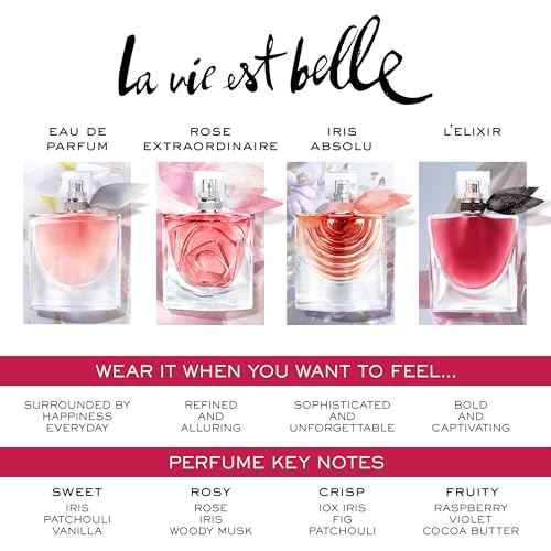 Lanc?me La Vie Est Belle Rose Extraordinaire Eau de Parfum - Amazon Exclusive - Long Lasting Fragrance with Rose, Iris & Woody Musk - Warm & Floral Women's Perfume