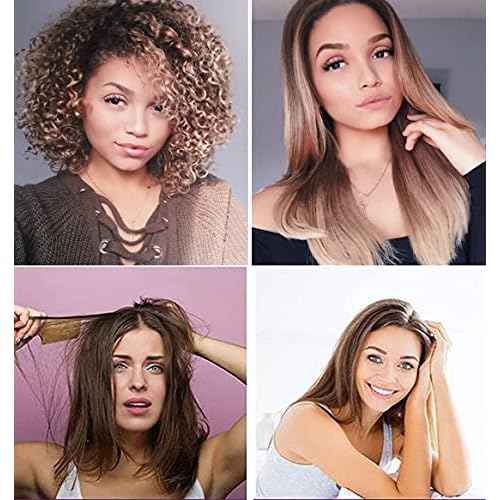 KERATIN RESEARCH Brazilian Keratin Hair Treatment Straightening Complex Blowout LONG Lasting Organic Natural Results with Argan Oil Keratina Brasilera (10oz+4)