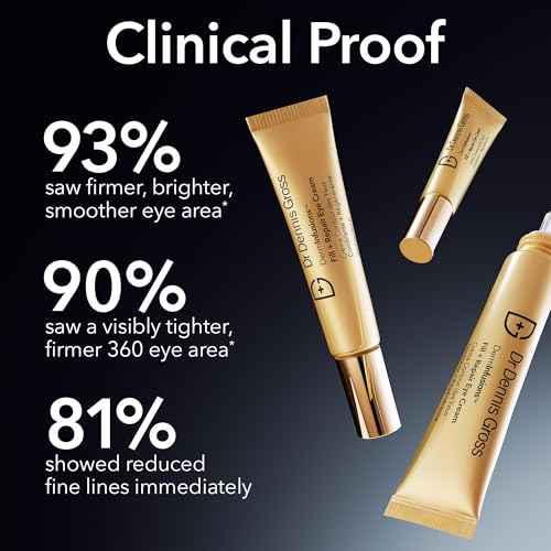 Dr Dennis Gross DermInfusions Fill + Repair Eye Cream: Hydrating & Brightening Treatment for Dark Circles, Fine Lines & Wrinkles, Firms & Smooths 360¡Æ Eye Area, 0.5 Oz