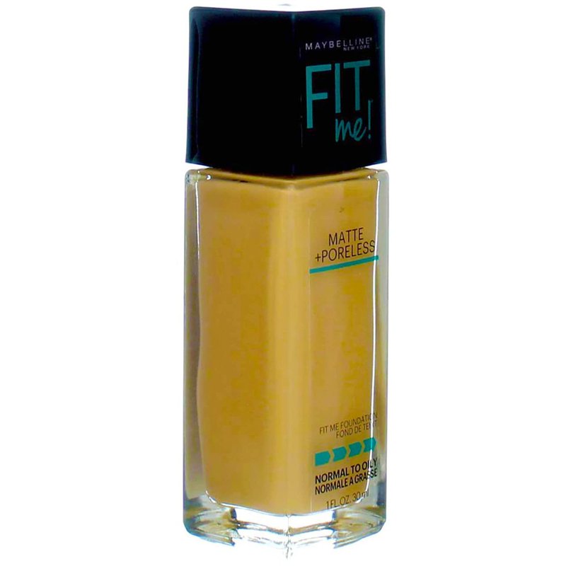 Maybelline Fit Me Matte + Poreless Foundation - Sun Beige 310 | Flawless Finish, 1 Fl Oz