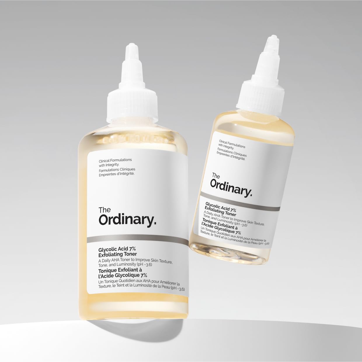 The Ordinary Glycolic Acid 7% Exfoliating Toner - Brightening Daily Solution for Even Skin Tone