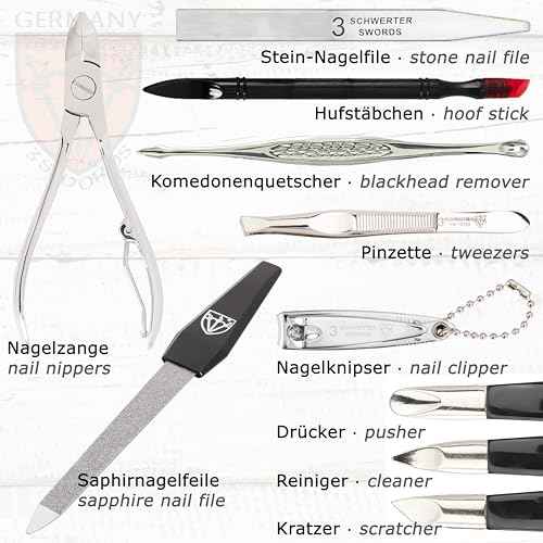 3 Swords Germany ? manicure pedicure set kit (009)