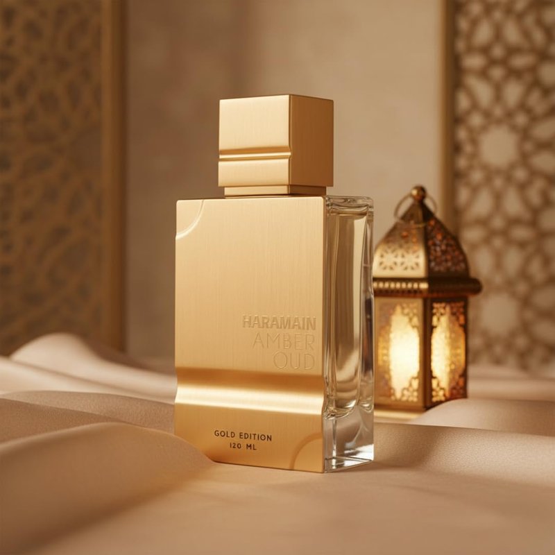 Al Haramain Amber Oud Gold Edition Eau De Parfum Spray 120ml (4 oz) - Unisex Arabian Perfume for Women & Men, Long-Lasting Amber Cologne with Refreshing & Sweet Fragrance