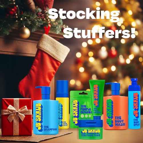 JB SKRUB The Face Kit ? Pimple Patches, Pads, Wash & Lotion ? Complete Skincare Set for Kids, Tweens & Teens