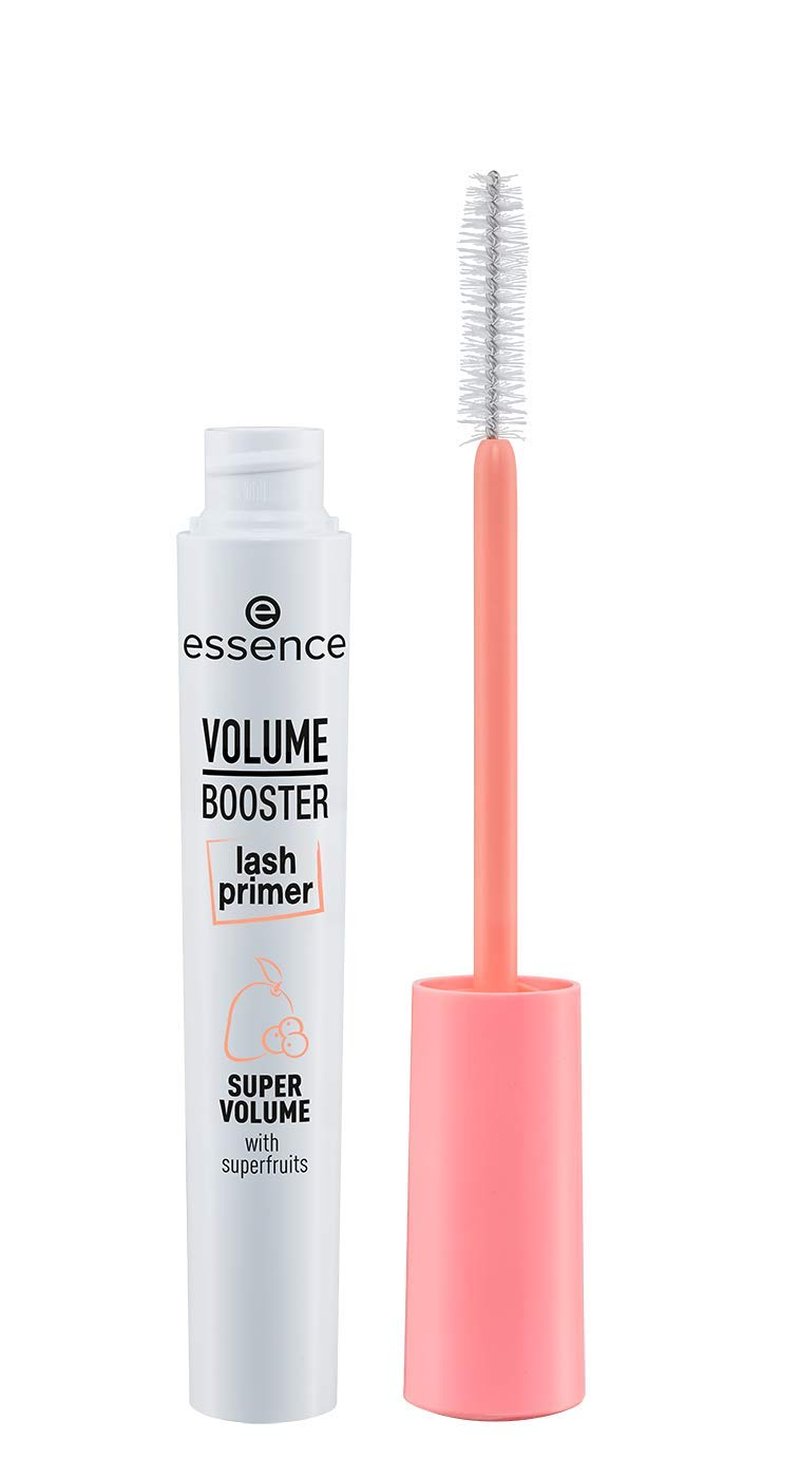Essence Volume Booster Lash Primer Mascara - Nourishing Formula with Mango Butter & Acai Oil | White | Vegan & Cruelty-Free