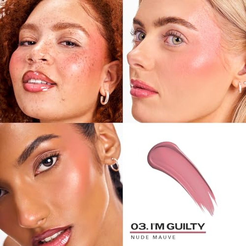 Glow Beamin' Bundle - High Pigment Buildable Makeup for Luminous Glow | Includes Lip Liner, Cheek & Liquid Glow