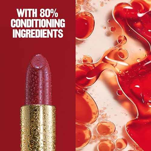 Revlon Super Lustrous Lipstick, Creamy Formula For Soft, Fuller-Looking Lips, Moisturized Feel, 315 Iced Mocha, 0.15 oz