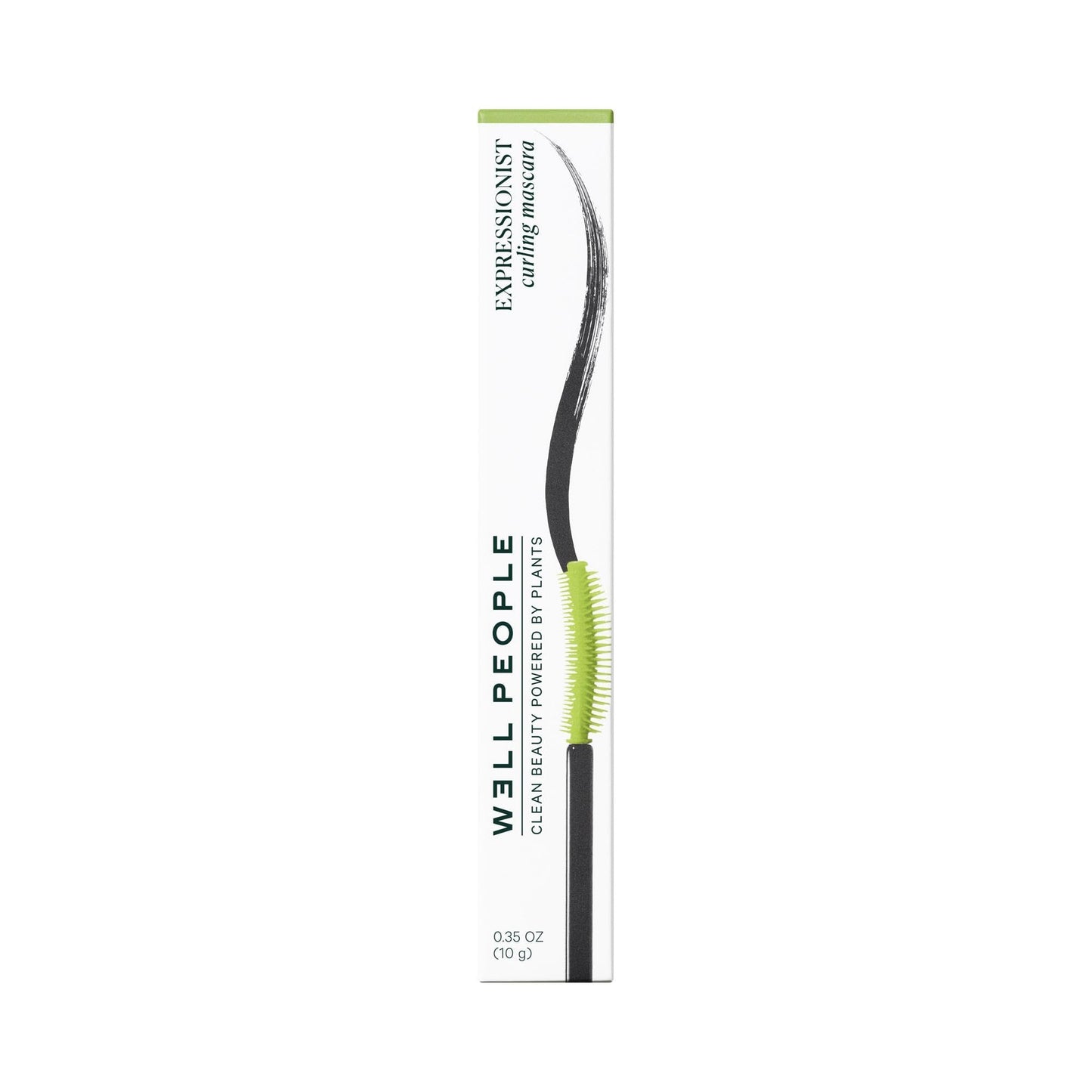 Well People Expressionist Curling Mascara, Curved Brush and Weightless Formula Lift, Separate and Nourish Lashes with Olive and Jojoba Oils, Smudge-Resistant, Clump- and Flake-Free, Black