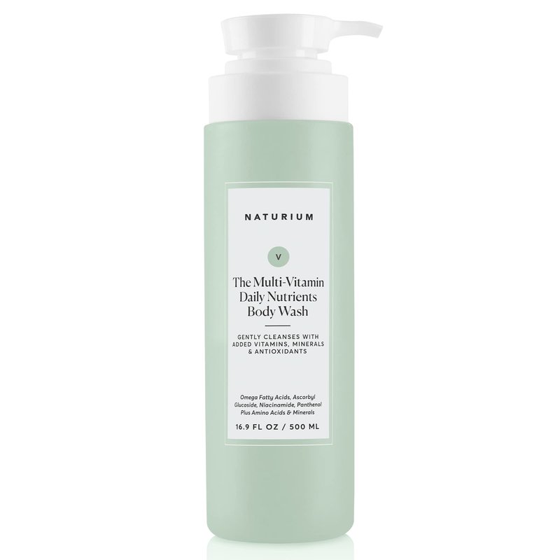 Naturium The Multi-Vitamin Daily Nutrients Body Wash, Hydrating Cleanser, 16.9 oz
