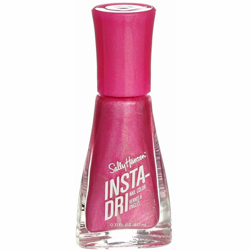 Sally Hansen Insta Dri Nail Color - Fast Drying Formula in Pumped Up Pink | 0.31 Ounce