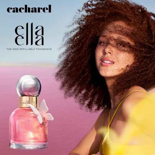 Cacharel Ella Ella - Vanilla Perfume for Women - Floral Chypre - Notes of Coconut Accord, Bourbon Vanilla, Bergamot Essence - Long Lasting Fragrance