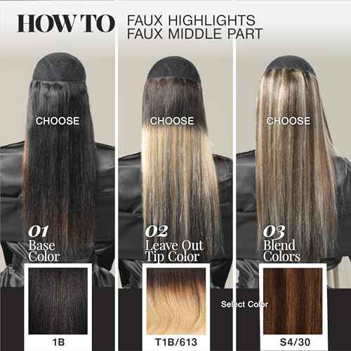 Sensationnel Empire yaki human hair - Tangle Free Weaving for Quick Weave and Sew in Styles for Faux Highlights and Fauxmiddlepart Leave Out - 1 Pack (24 inch, 1 JETBLACK)