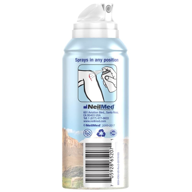NeilMed Neilcleanse Wound Wash Antiseptic Sterile Saline, 75 mL