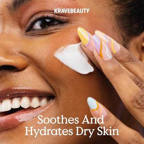 KraveBeauty Oat So Simple Water Cream ? Korean-Inspired Daily Moisturizer, Hydrating & Soothing, Oat & Squalane, Vegan & Cruelty-Free, 2.7 fl oz