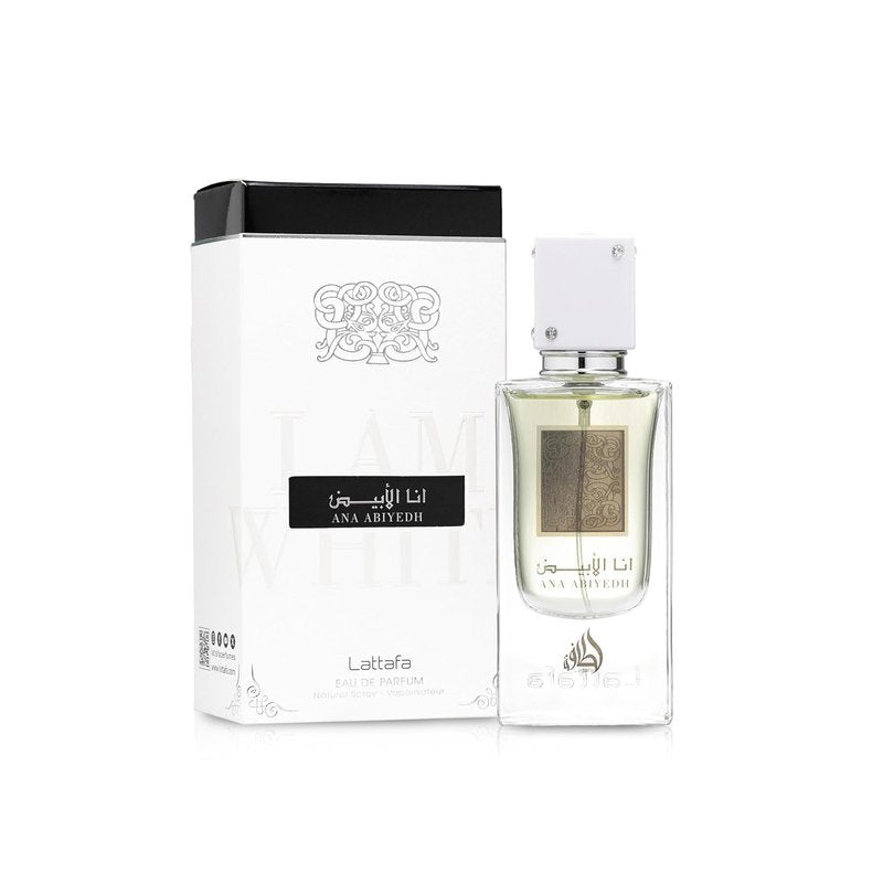 Lattafa Ana Abiyedh Unisex Eau de Parfum Spray - 2.0 Ounce | Long-Lasting Fragrance