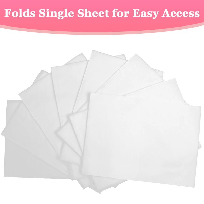 Biubumtu 100 Pcs 31.5" x 71" Disposable Bed Sheets Waterproof Massage Table Sheets Non Woven Fabric SPA Bed Cover (White)