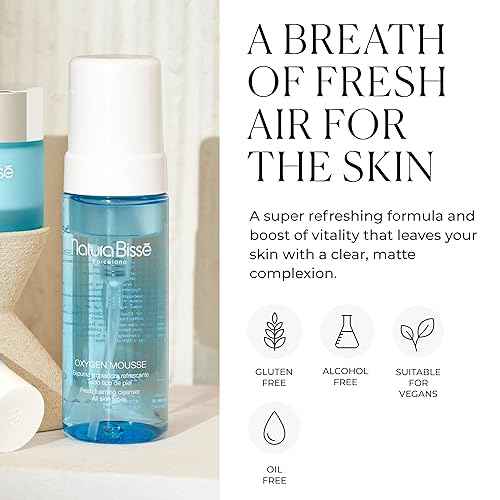 Natura Biss? Oxygen Mousse, Fresh Foaming Cleanser, Cleanses, Mattifies & Unclogs Pores, For All Skin Types, 5.3 Oz